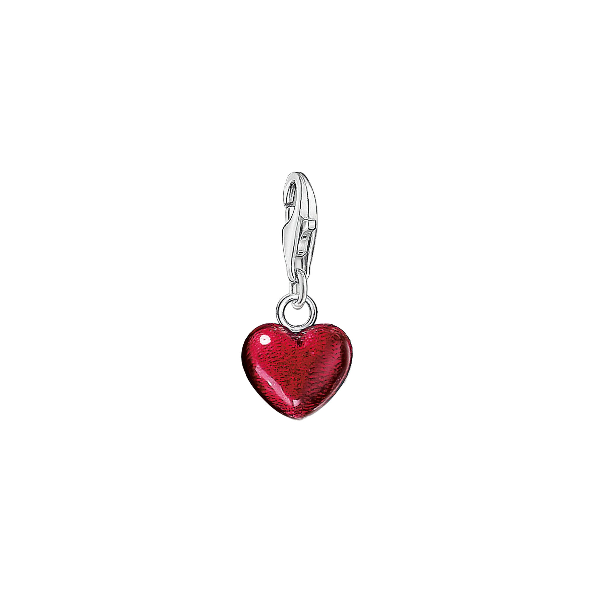 Charm-Anhänger rotes Herz