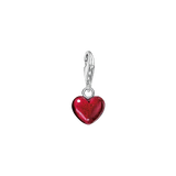 Charm-Anhänger rotes Herz