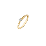 Ring in Kugeloptik mit Zirkonia - PERDONA