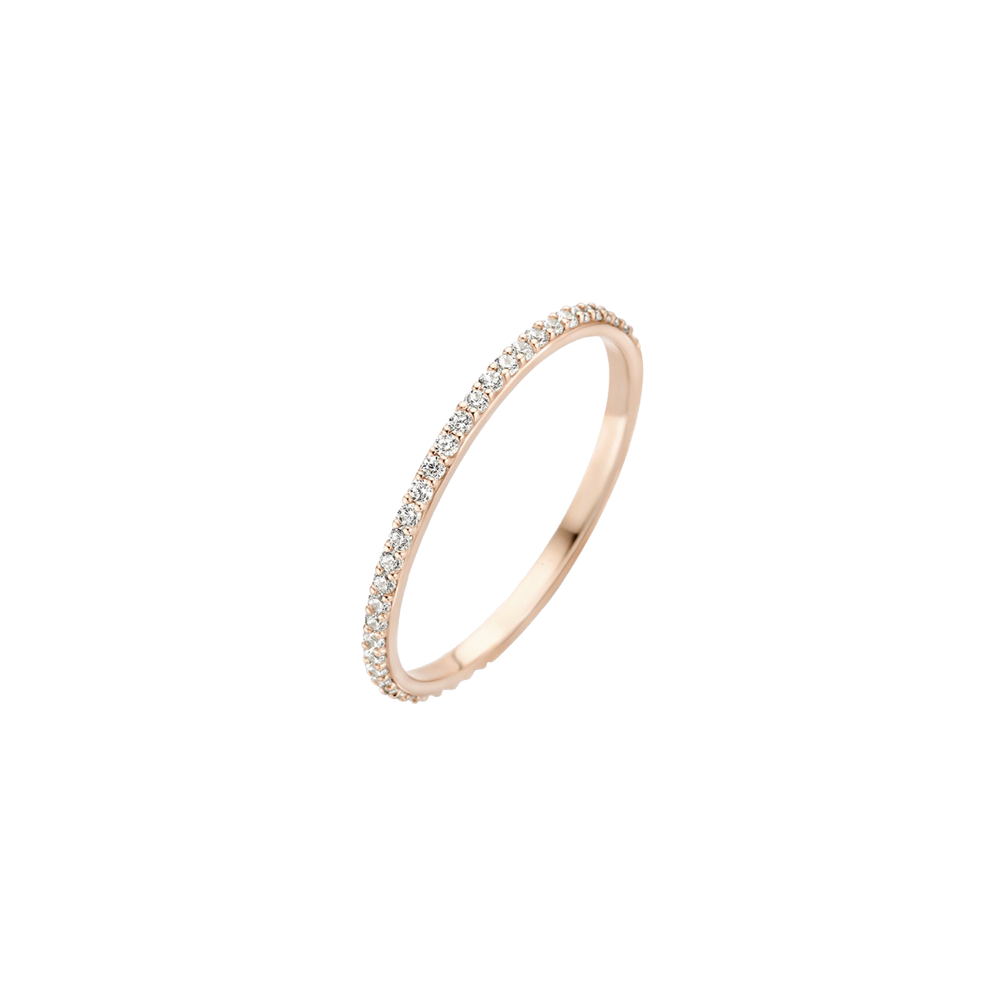 Zirkonia-Ring Rosegold - PERDONA