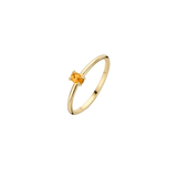 Ring mit ovalem Citrin - PERDONA