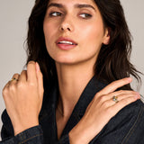 Ring mit ovalem Citrin - PERDONA