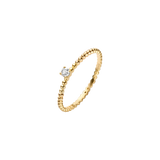Ring in Kugeloptik mit Zirkonia - PERDONA