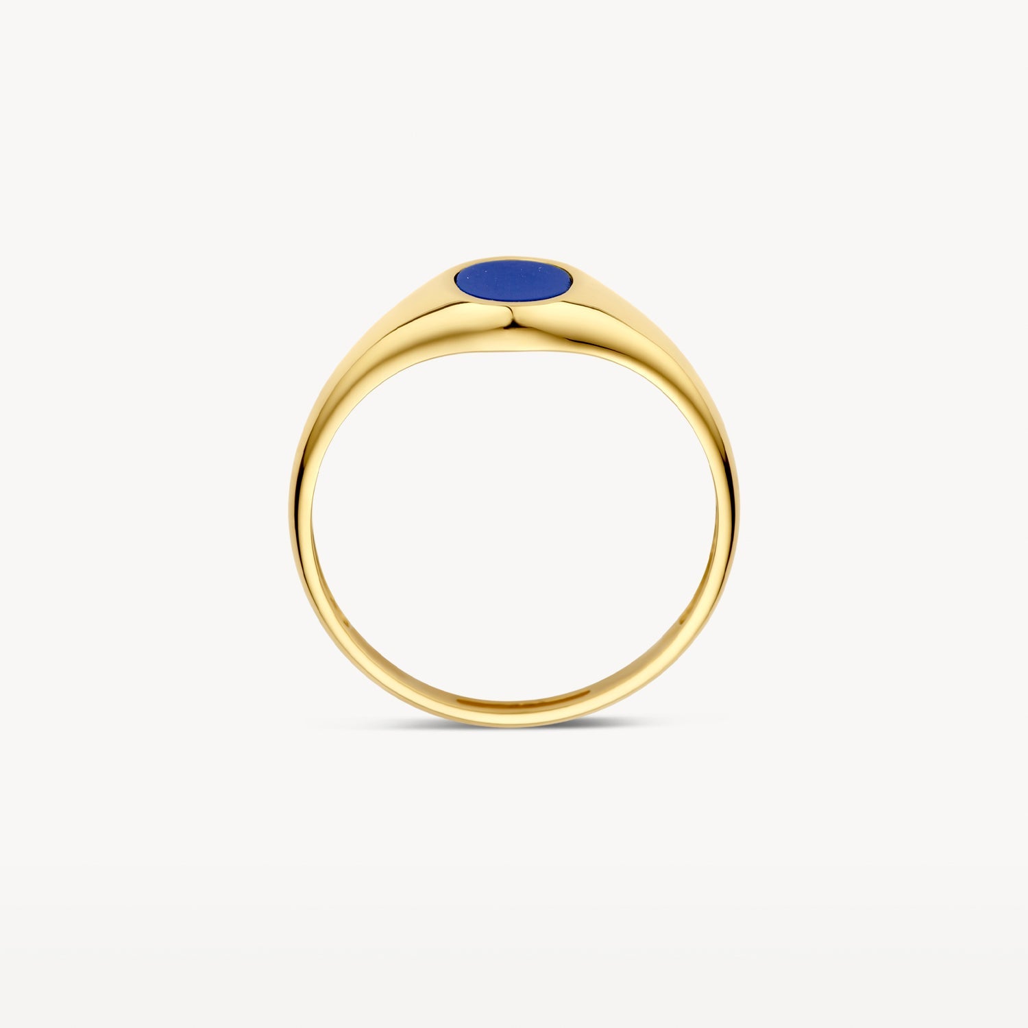 Ring mit eingelassenem Lapislazuli - PERDONA