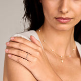 Ring mit Gliederoptik und Pavé-Fassung - PERDONA