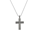 Stahlhalskette Kreuz - PERDONA
