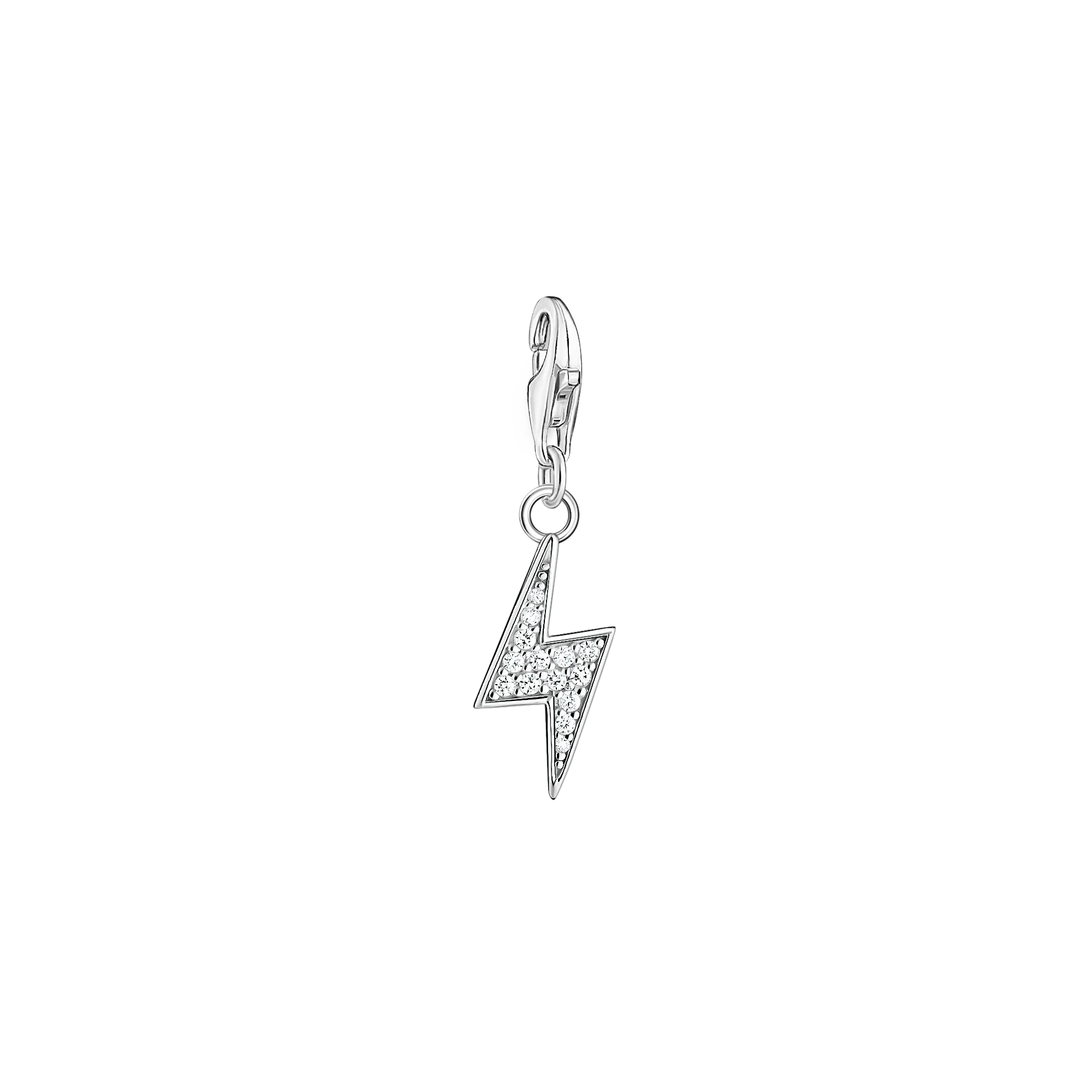Charm-Anhänger Blitz silber - PERDONA