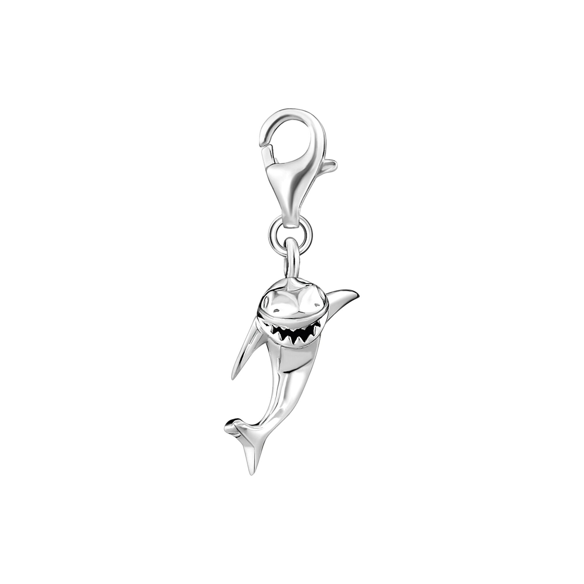 Charm-Anhänger Hai silber - PERDONA