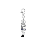 Charm-Anhänger Taucher silber