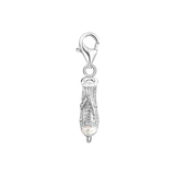 Charm-Anhänger Schlittschuh silber - PERDONA