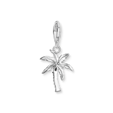 Charm-Anhänger bunte Palme Silber - PERDONA