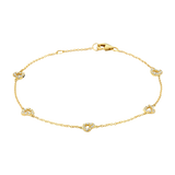 Armband mit herzförmigen Elementen - PERDONA