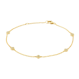 Armband mit runden Elementen und Pavé-Zirkonia - PERDONA