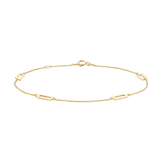Armband mit flachen Gliederelementen - PERDONA