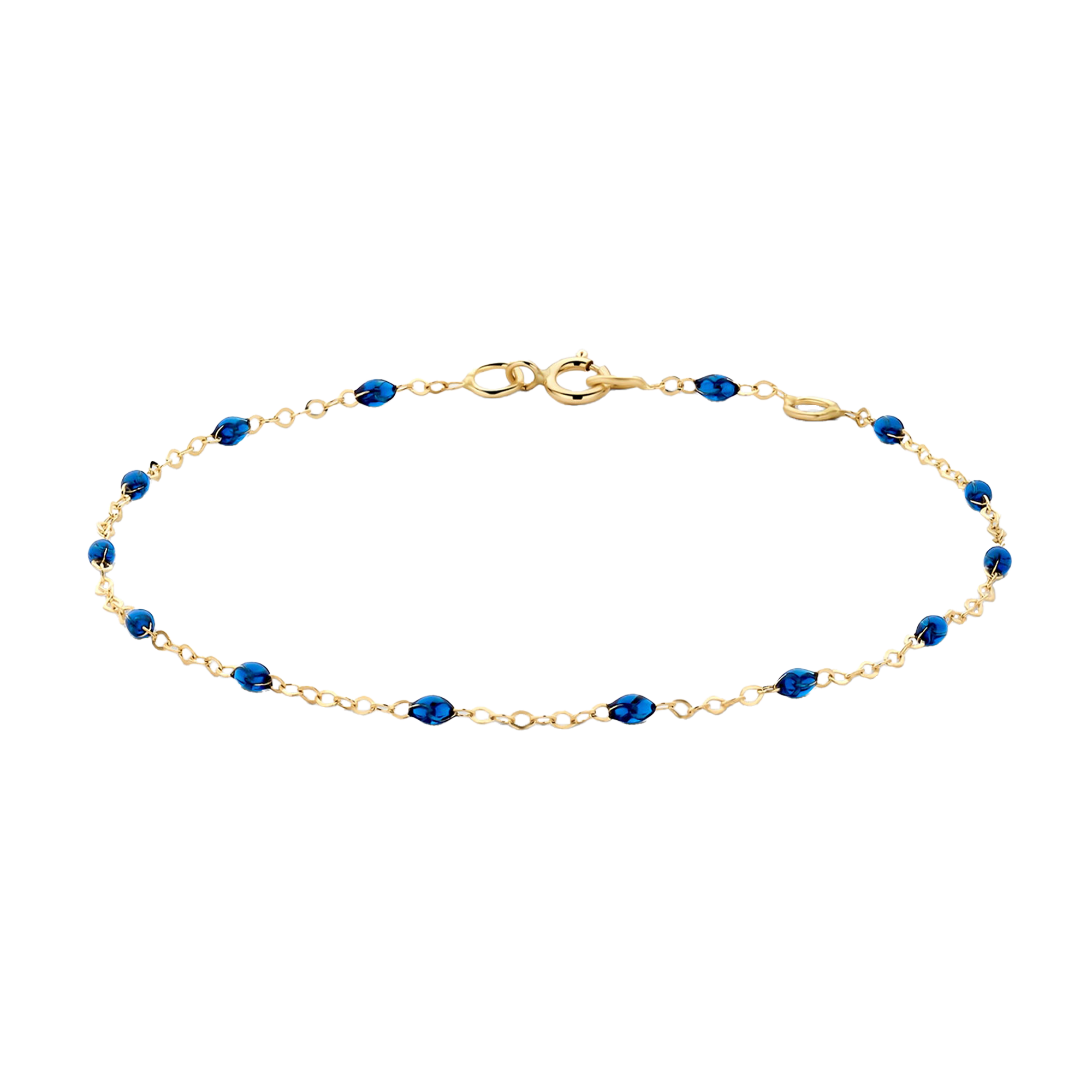 Armband mit blauen Kunstharzsteinen - PERDONA