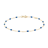 Armband mit blauen Kunstharzsteinen - PERDONA
