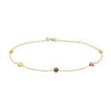 Armband mit farbigen Edelsteinen - PERDONA