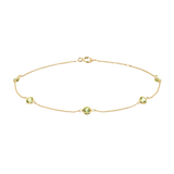 Armband mit Peridot-Steinen - PERDONA