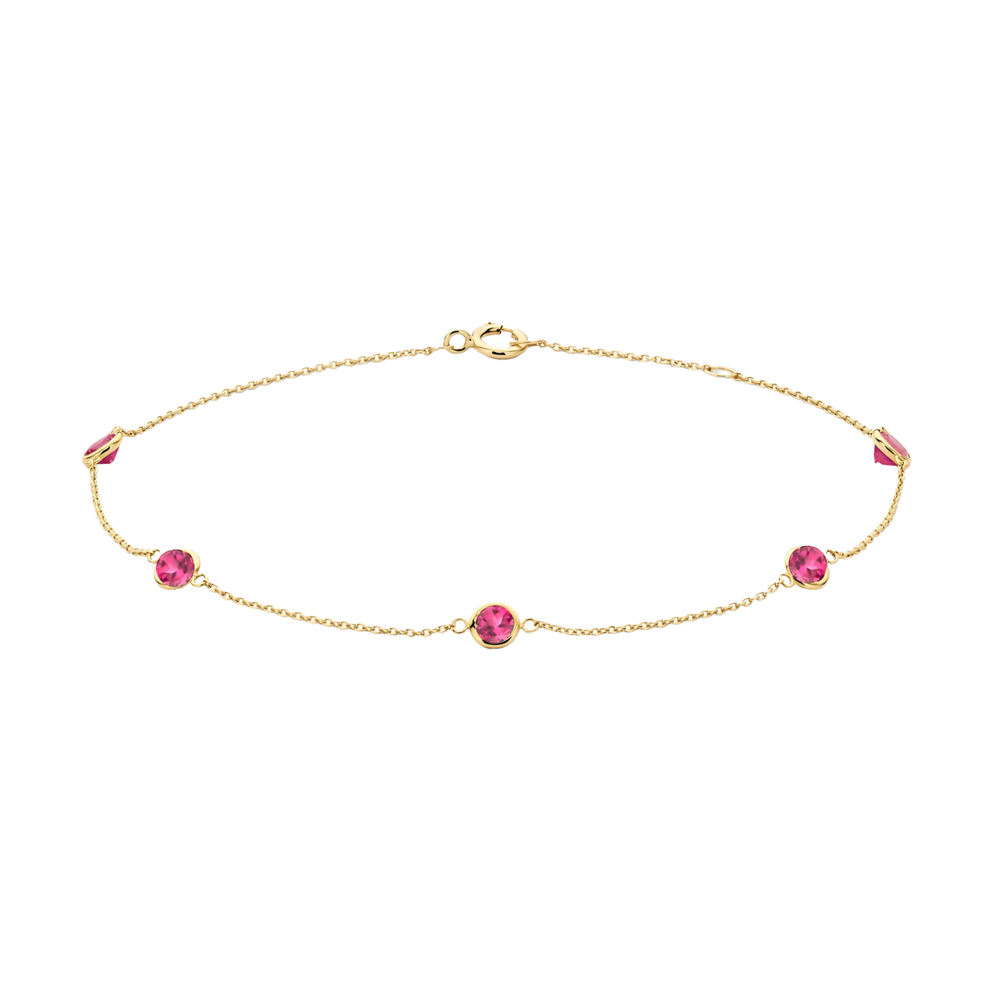 Armband mit Rhodolith-Steinen - PERDONA
