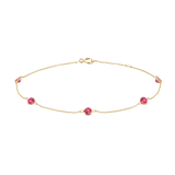 Armband mit Rhodolith-Steinen - PERDONA