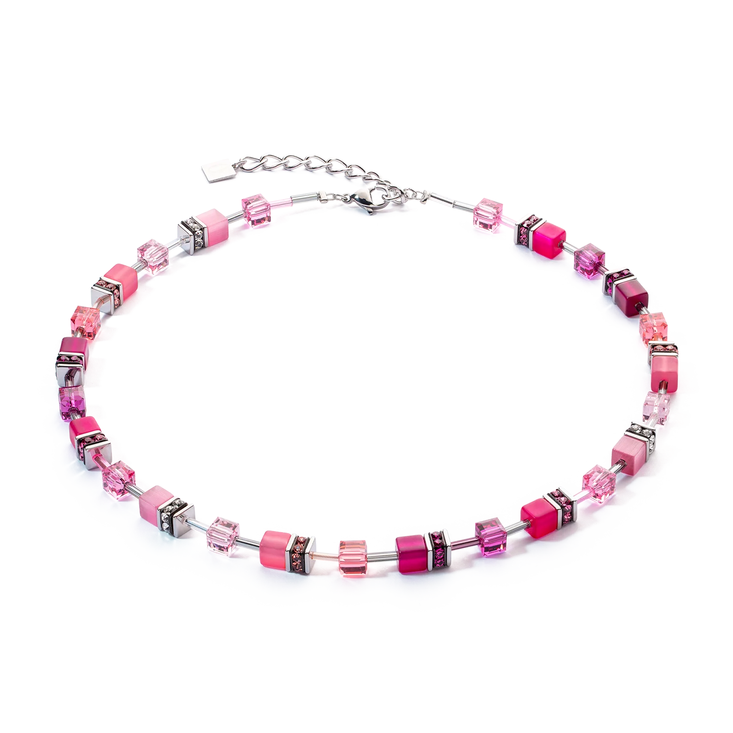 GeoCUBE® Iconic Halskette Viva Magenta
