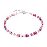 GeoCUBE® Iconic Halskette Viva Magenta