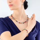 GeoCUBE® Iconic Nature Armband multicolor-braun - PERDONA