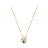 Halskette mit Zirkonia 585 Gold - PERDONA