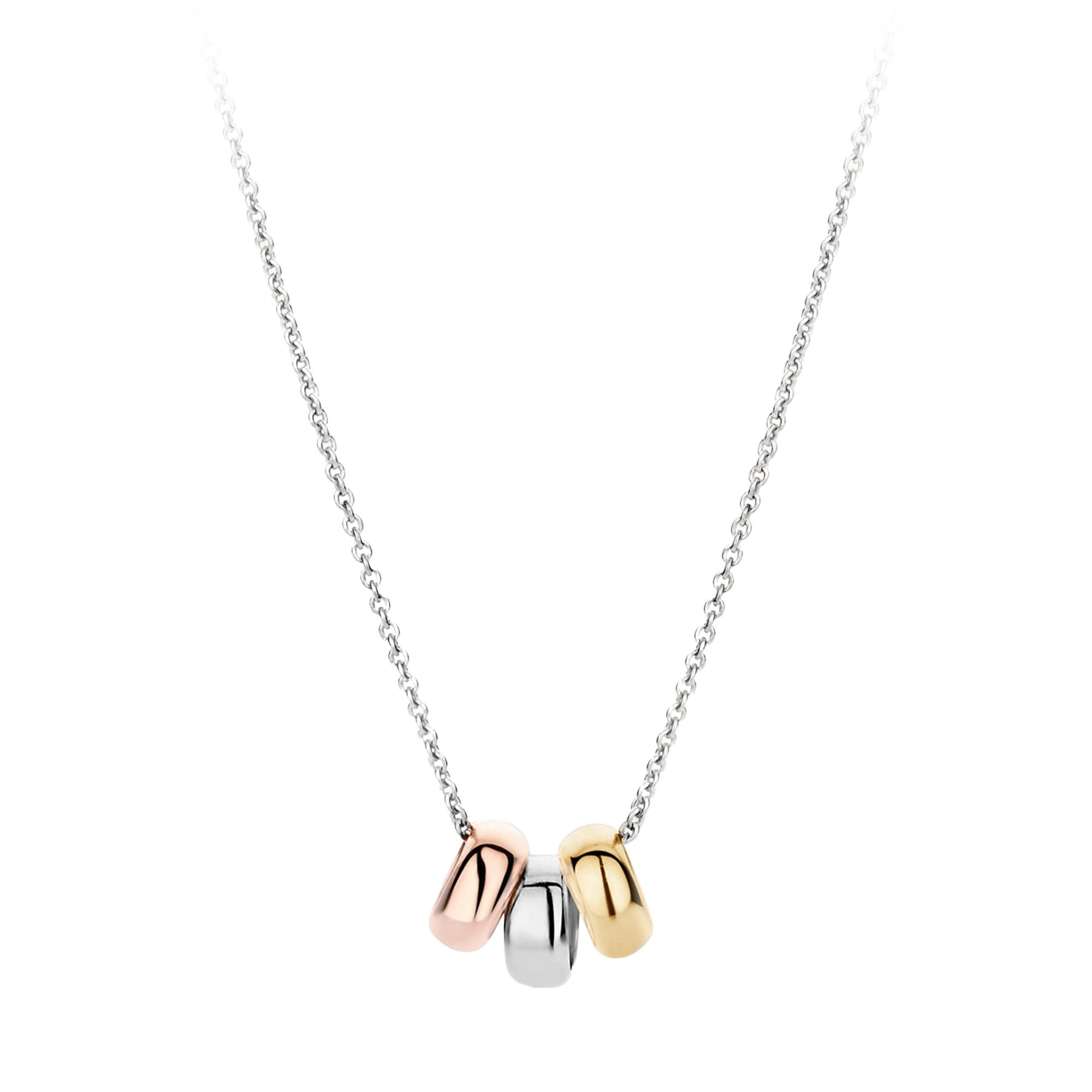 Halskette in Tricolor-Design - PERDONA