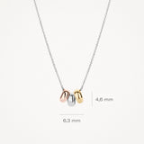Halskette in Tricolor-Design - PERDONA