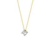 Gelbgold und Weißgold mit Zirkonia - PERDONA