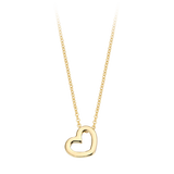 Halskette mit Herz aus 585 Gold - PERDONA