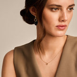 Halskette mit Ring aus 585 Gold - PERDONA