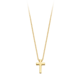 Halskette mit Kreuz aus 585 Gold - PERDONA