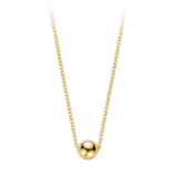 Halskette mit Kugel aus 585 Gold - PERDONA