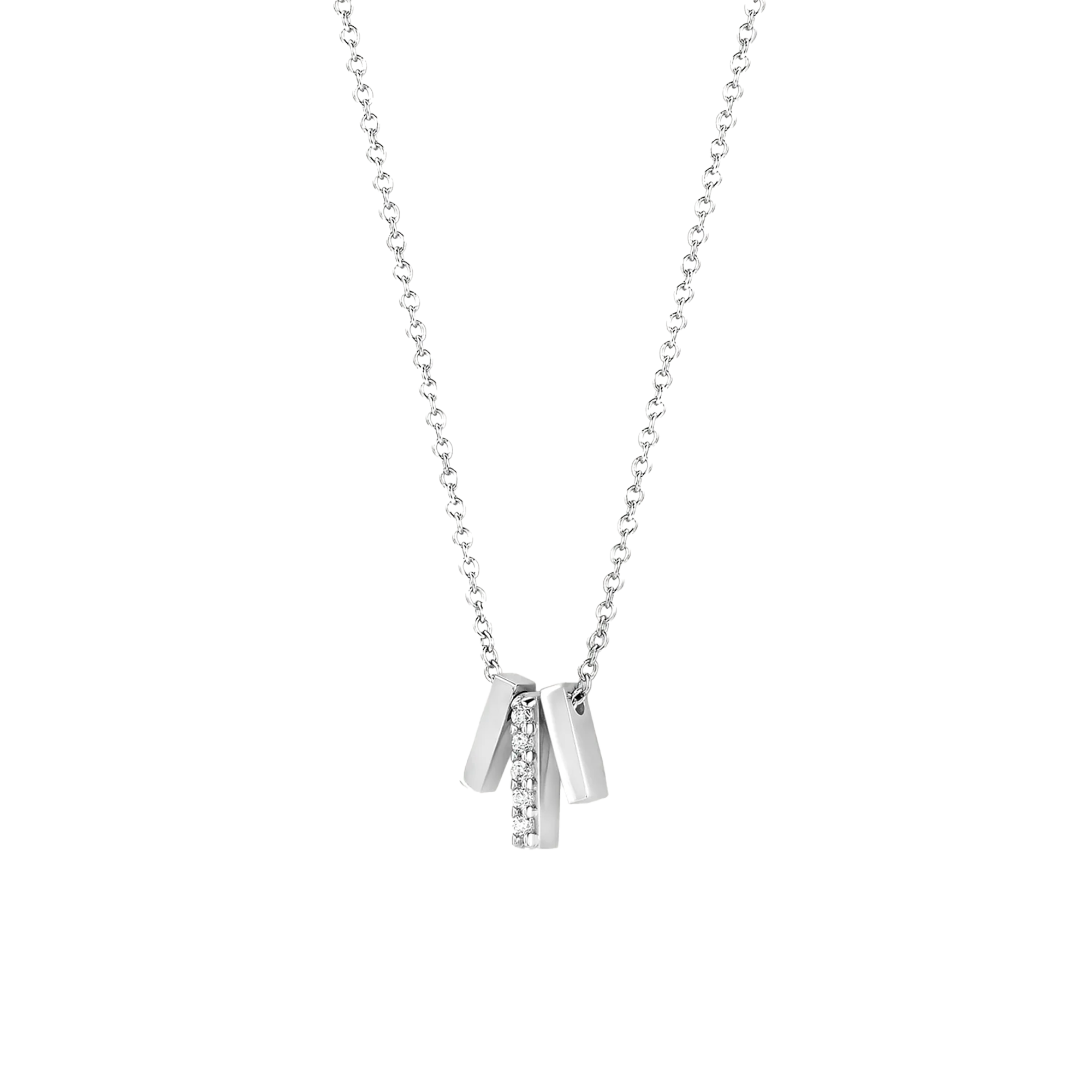 Weißgold mit Zirkonia - PERDONA