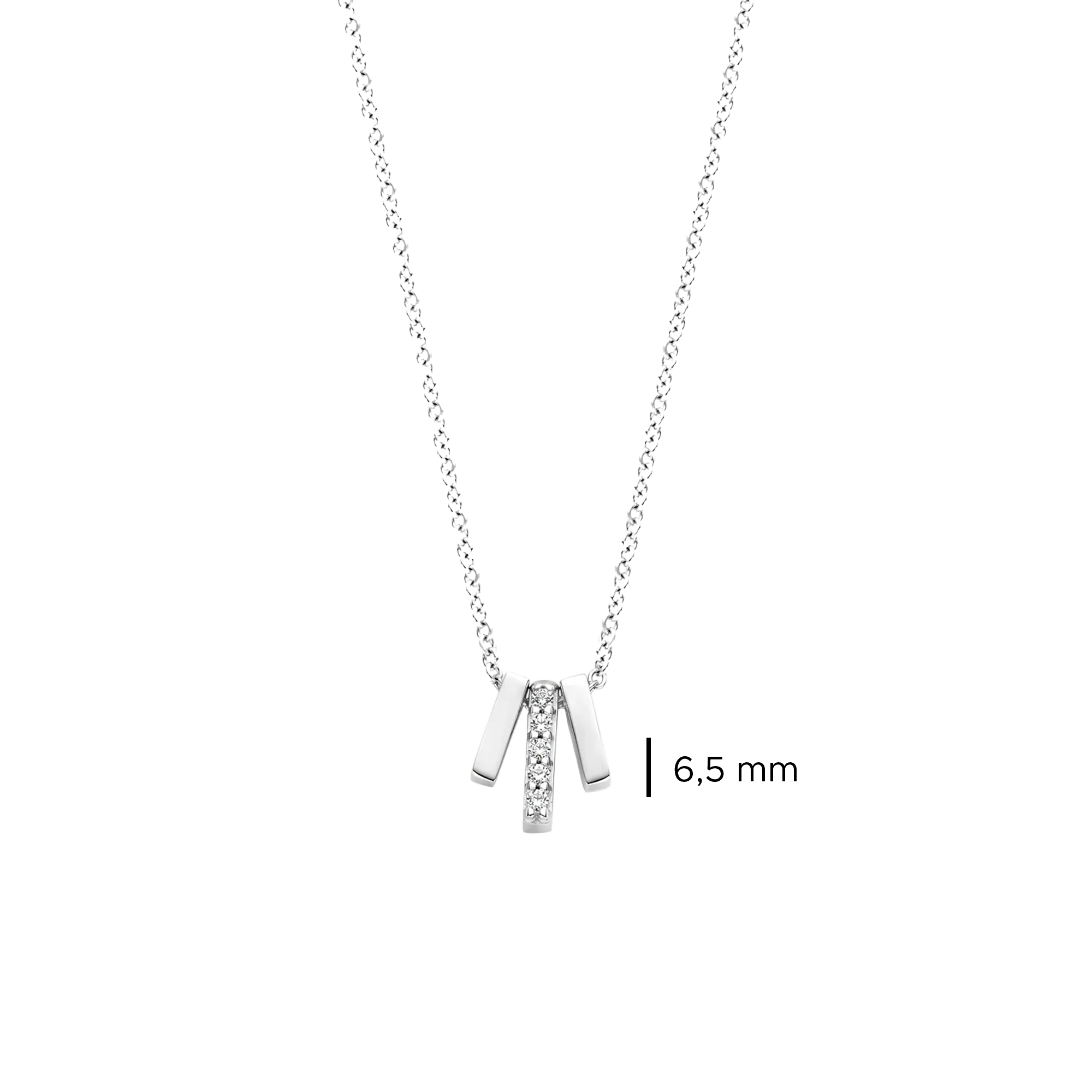 Weißgold mit Zirkonia - PERDONA