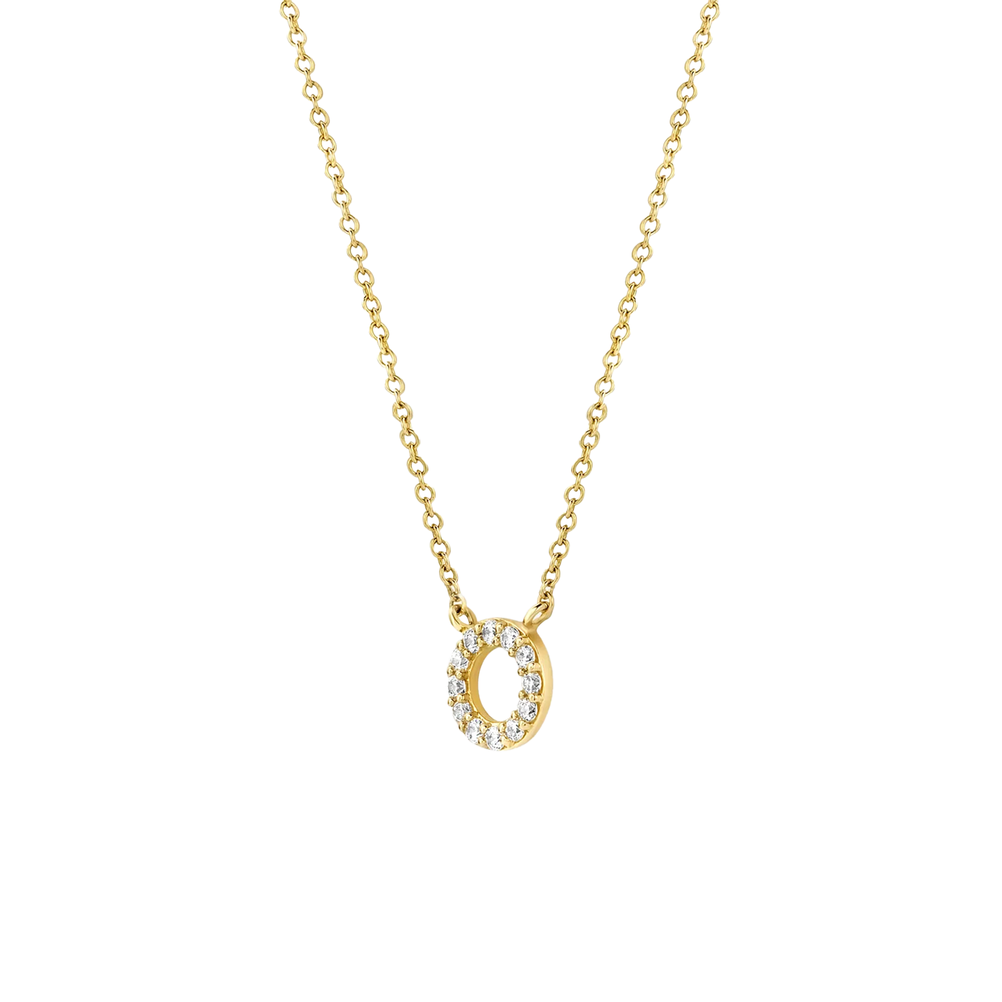 Gelbgold mit Zirkonia - PERDONA