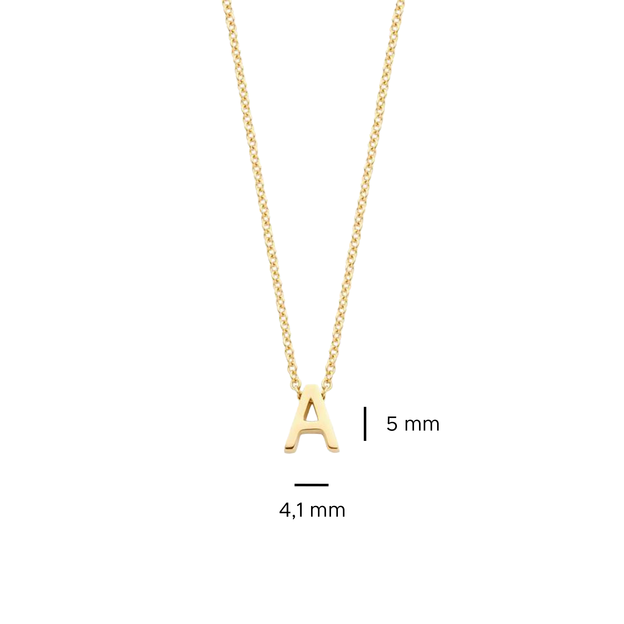 Gelbgoldenes A - PERDONA