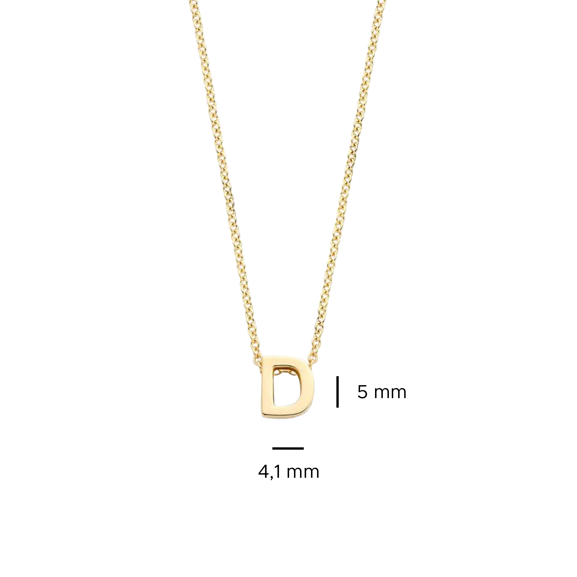 Gelbgoldenes D - PERDONA