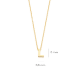 Gelbgoldenes L - PERDONA