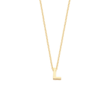 Gelbgoldenes L - PERDONA