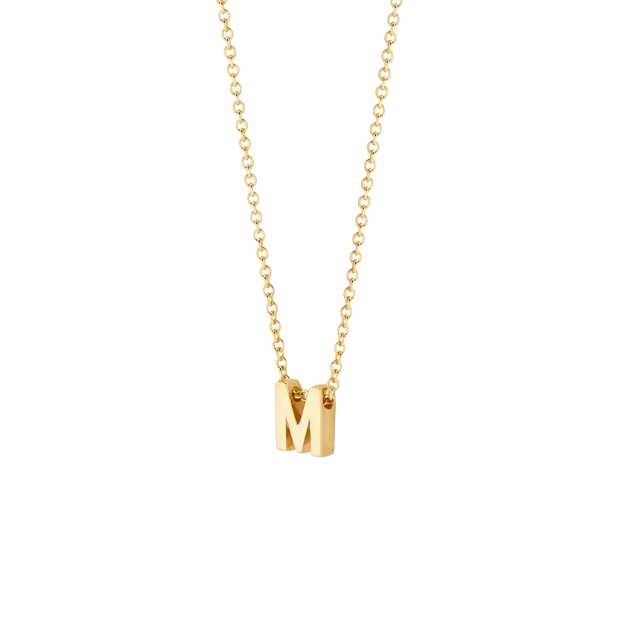 Gelbgoldenes M - PERDONA
