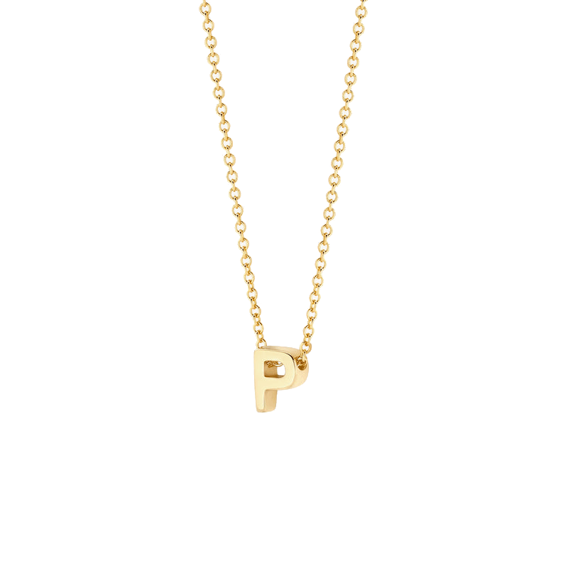 Gelbgoldenes P - PERDONA