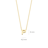 Gelbgoldenes P - PERDONA
