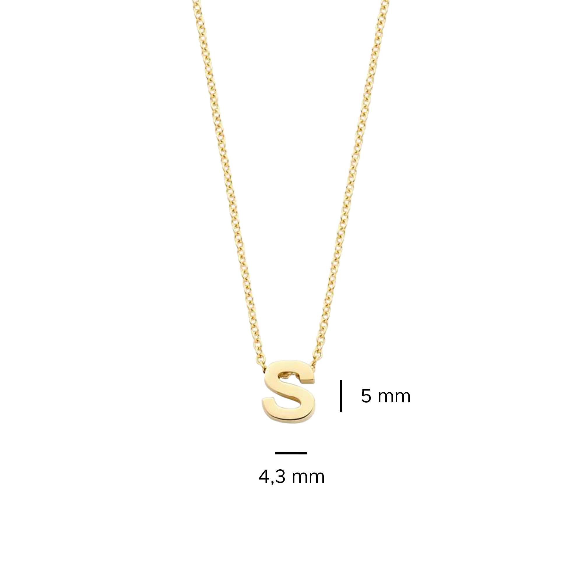 Gelbgoldenes S - PERDONA