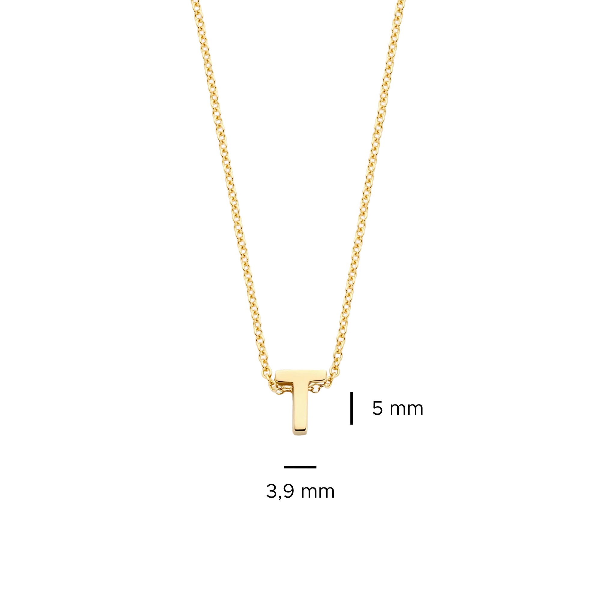 Gelbgoldenes T - PERDONA