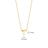 Gelbgoldenes T - PERDONA