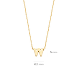 Gelbgoldenes W - PERDONA