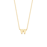 Gelbgoldenes W - PERDONA